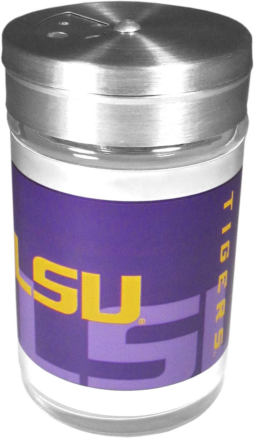 Siskiyou Sports NCAA LSU Tigers Unisex 3 in 1 BBQ Tool and Salt & Pepper Shaker, Team Colors, One Size