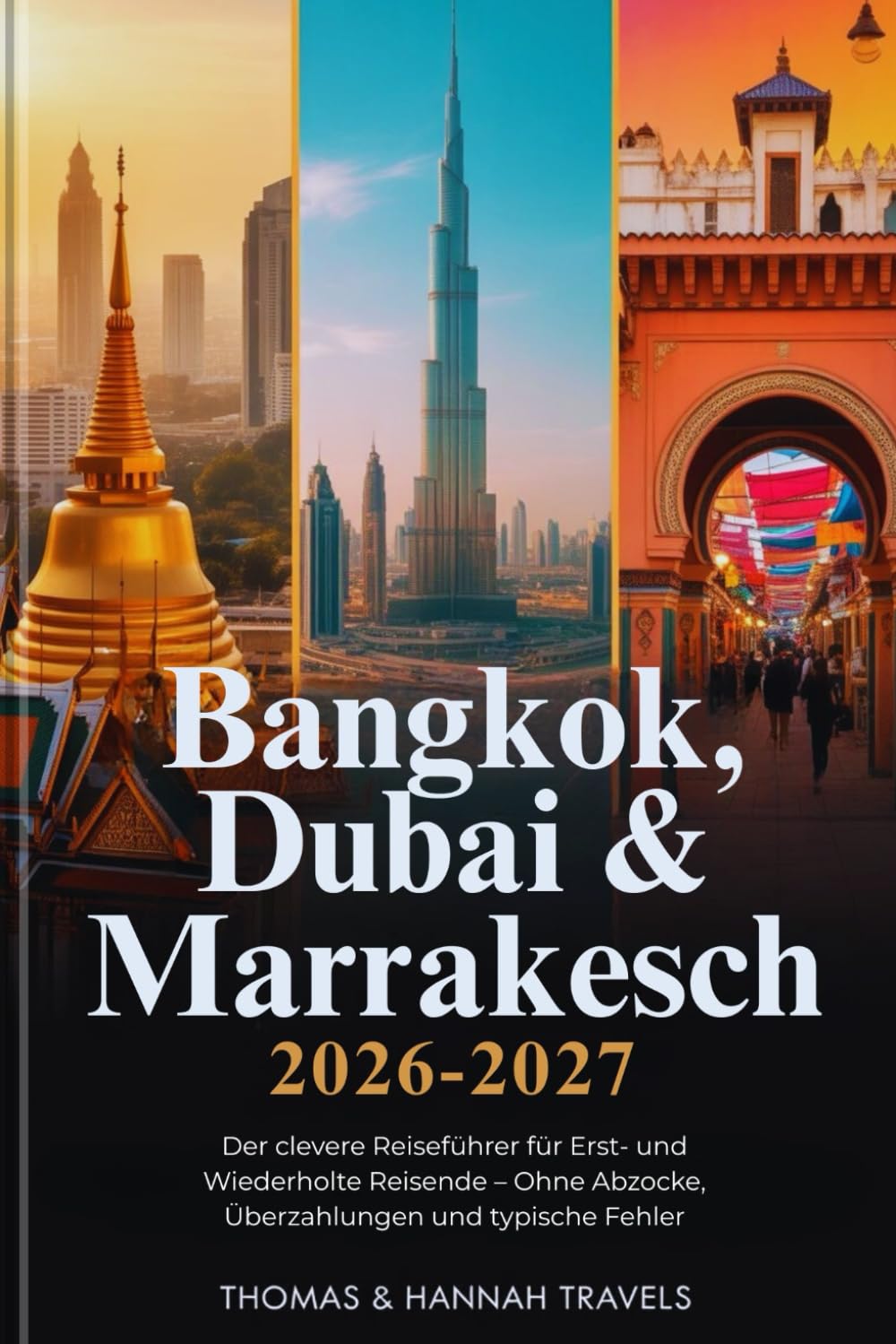 Bangkok, Dubai & Marrakesch 2026–2027: Der clevere Reiseführer für Erst und Wiederholte Reisende – Ohne Abzocke, Überzahlungen und typische Fehler (Thomas & Hannah Travel Serie (German))