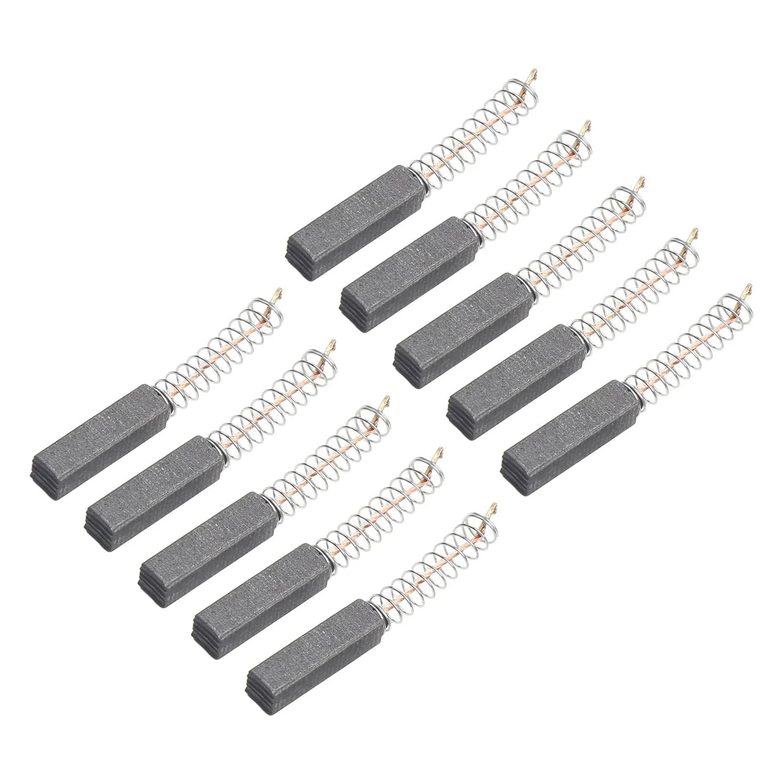 Cqjfcybra 50Pcs Carbon Brushes 50Pcs 20 X 5 X 5Mm Carbon Brushes Carbon Metal For Electric Motors