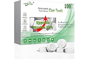 100 Count Compressed Towel Tablets: Your Ultimate Travel and Refreshment Companion