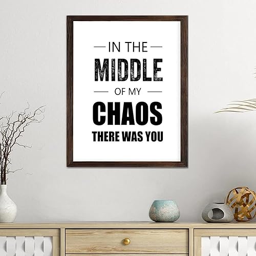 Miniatura 18 de In This Kitchen We Dance - Letrero de madera para decoración de pared, con citas religiosas, letrero de madera enmarcado, estilo rústico de granja