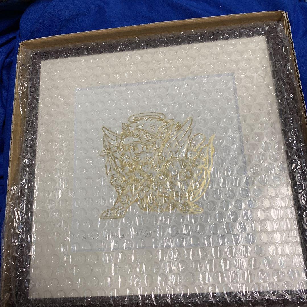 Limited Edition Bikkuriman Art Board, Head Rococo, Back Bikkuriman Exhibition