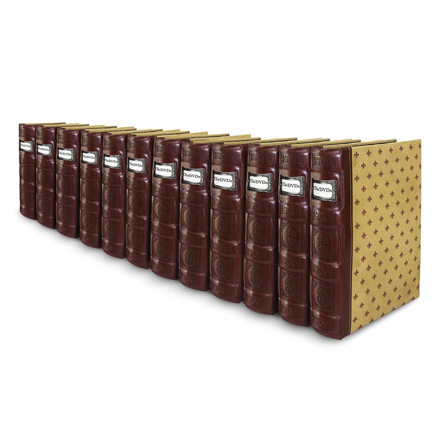 Amazon.com: Bellagio-Italia Tuscany CD/DVD Storage Binder Set  