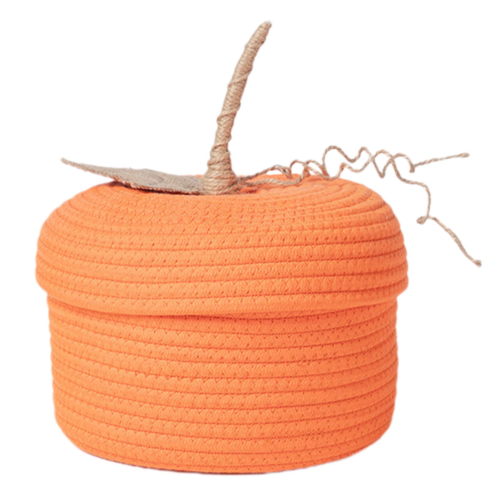 Amazon.co.jp: かわいいハロウィンバスケット | 丸い収納箱 織物