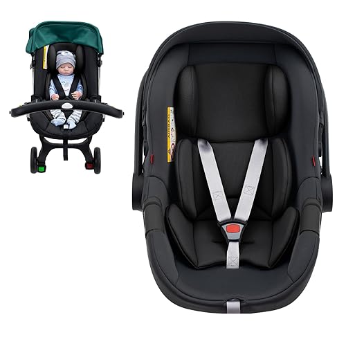 Inserto de asiento de automóvil infantil para Doona, soporte de cabeza de asiento de automóvil de bebé ultra grueso, cojín de malla transpirable