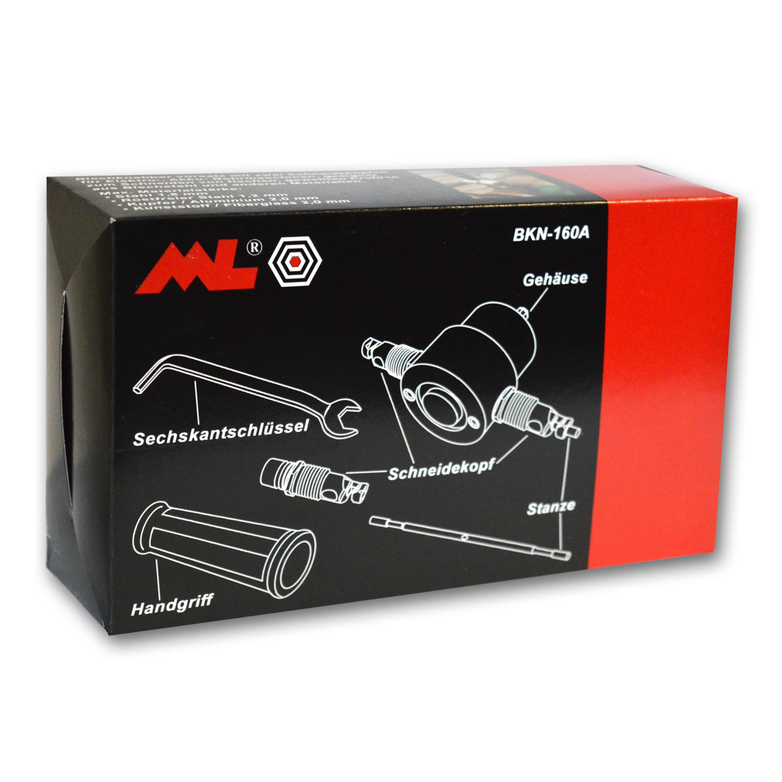 Nibbler Knabber Bohrmaschinenaufsatz Bleckschere Akkuschrauber Bohrmaschine
