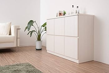 【最終値下】スクエアキャビネット ホワイト 幅104.5cm 日本製 楽天市場】スクエアキャビネット幅104.5cm 扉タイプ ホワイト