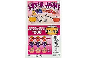 Lets JAM Bingo Pull Tabs Game