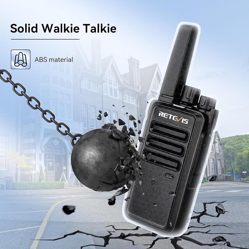 Retevis RT668 PMR446 Walkie Talkie 10db Fekete + 10in1 Töltő USB Type-C