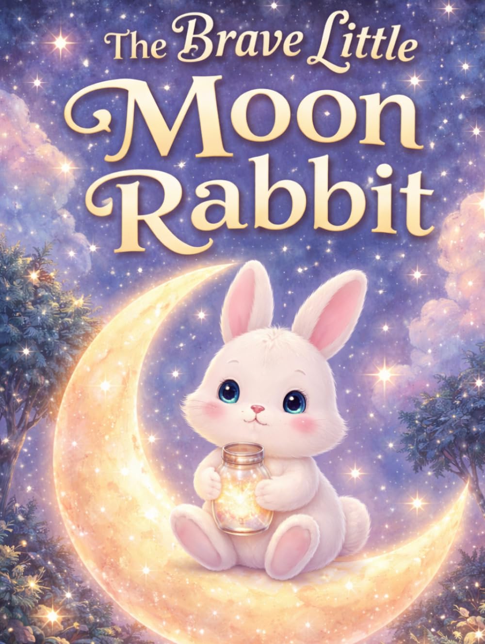 The Brave Little Moon Rabbit: A Bedtime Story for Children