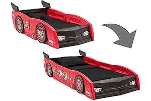 Delta Children Grand Prix Race Car Toddler Bed