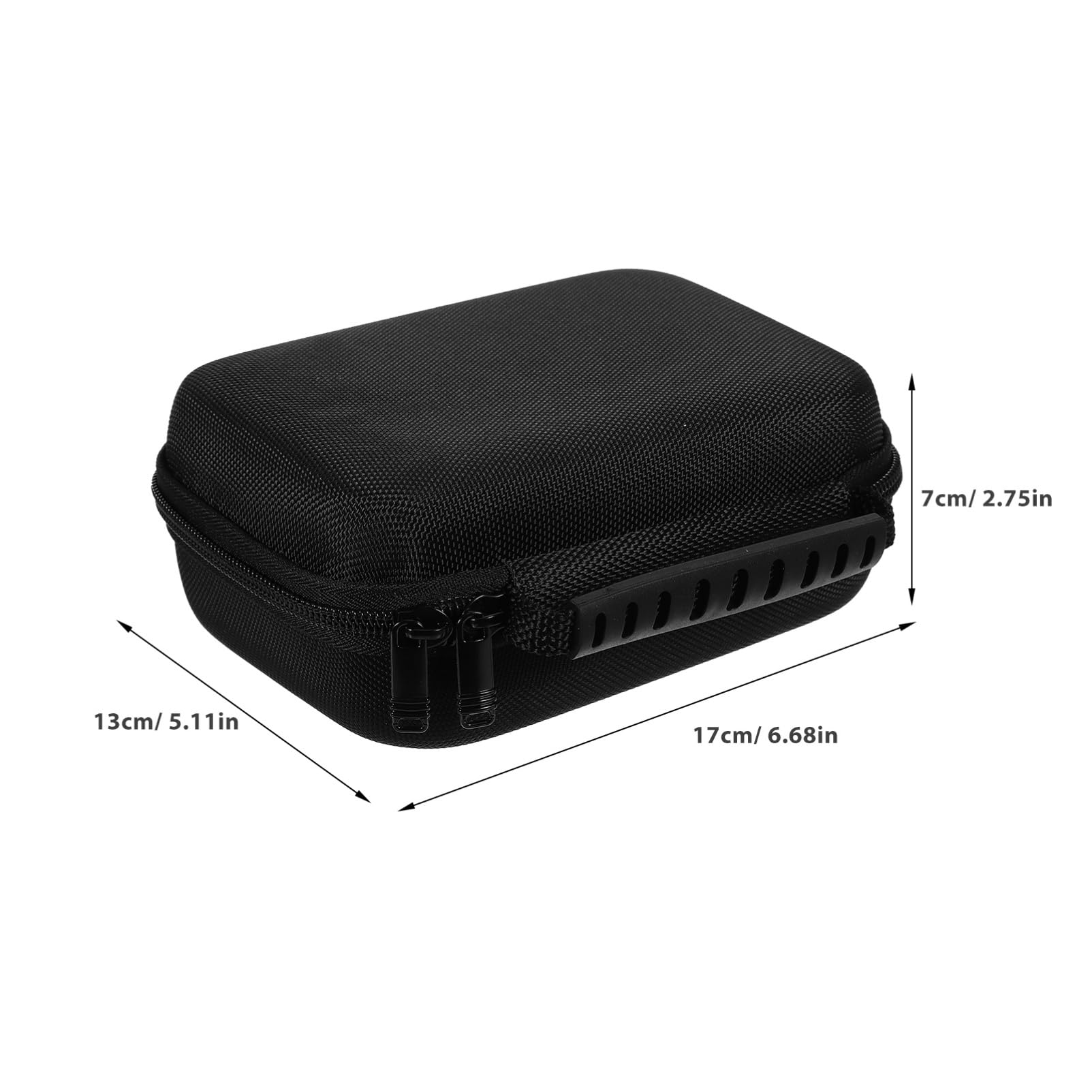 UKCOCO Custodia Digitale Borsa Per Fotocamera Digitale Borsa Tote Con Cerniera Fotografica Trasparente Inserto Per Fotografica Tote Per Le Donne Borse Panno Oxford Black