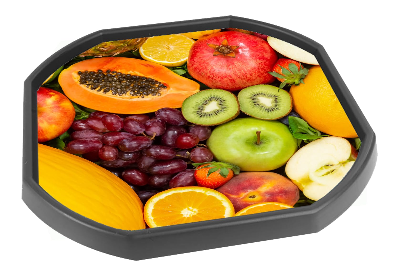 Fruit Tuff Tray Insert- 86 x 86 cm - Ideal for Large Tuff Spot Tuff Tray - Tuff Tray NOT Included (Mini 60x60cm)