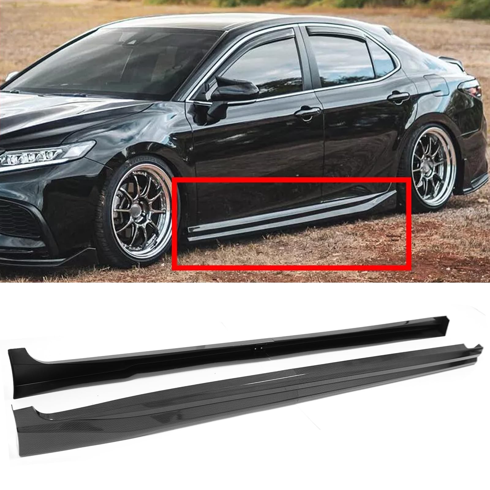 SKKYORO Camry Side Skirts