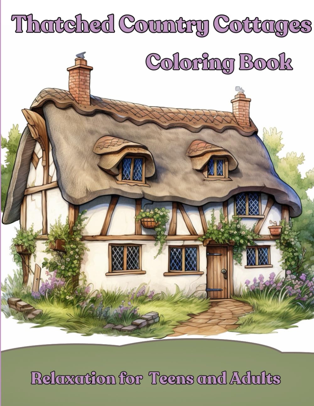 Thatched Country Cottages: Relaxation for Teens and Adults