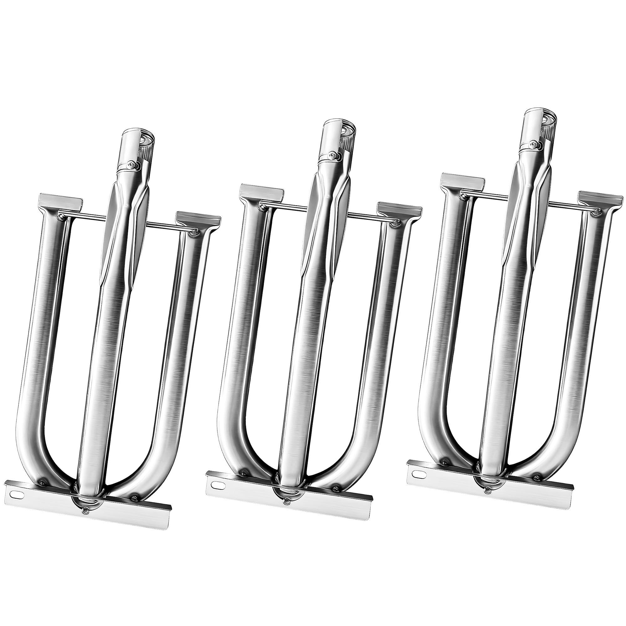 Photo 1 of THOUSAND SUNNY S13365 U-Shaped Burner Replacement Parts for Delta Heat 26 32 38 Inch Gas Grill 2013-2020, 304 Stainless Steel Even Heat Distribution, 3 Pack