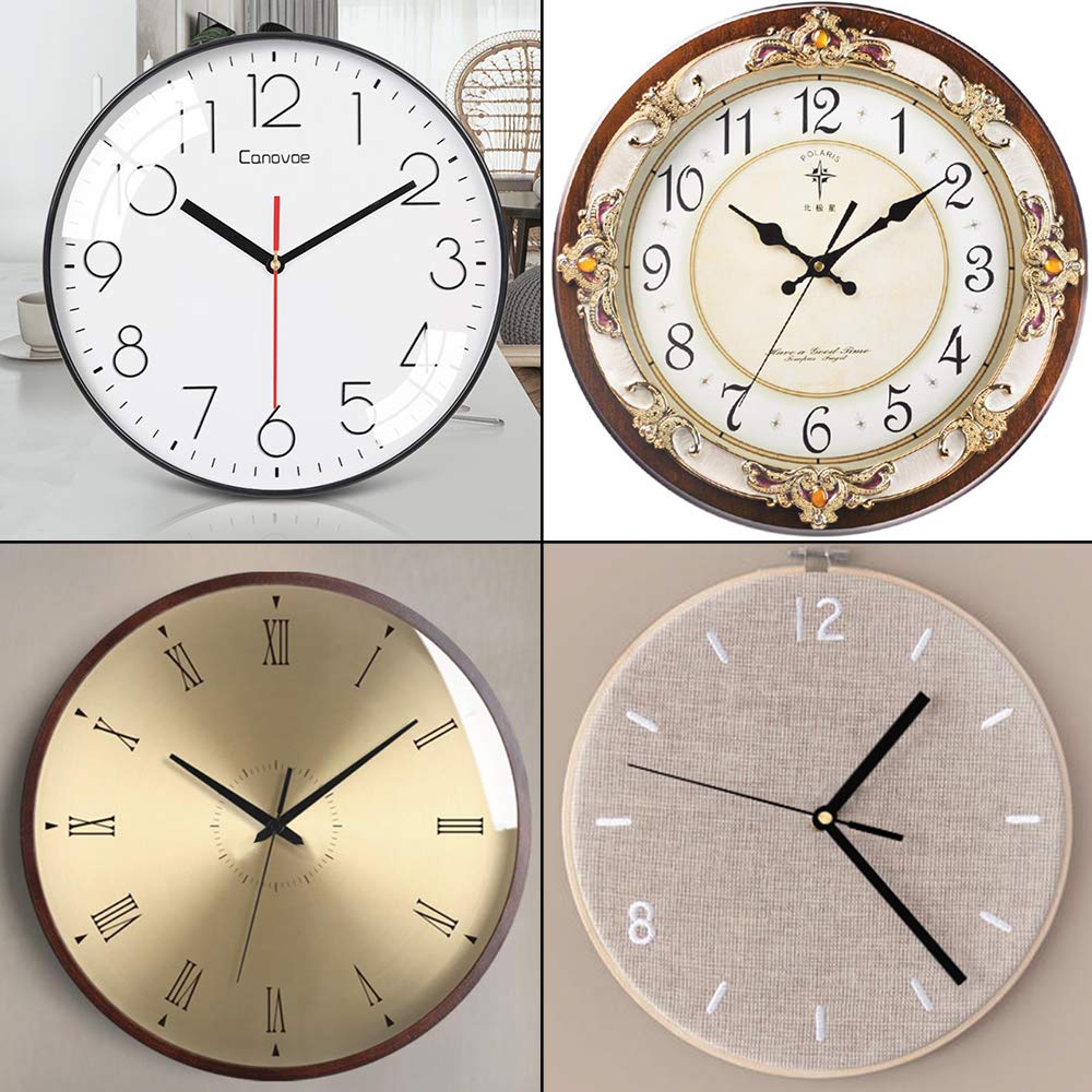 Hicdaw 16PCS Clock Mechanism High Torque Clock Kit Clock Mechanism