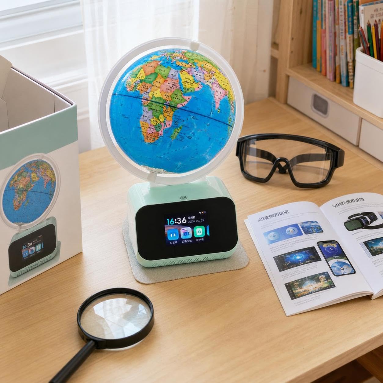 Educativo AI per Bambini, Giocattolo Educativo con Controllo Vocale, per il Regalo