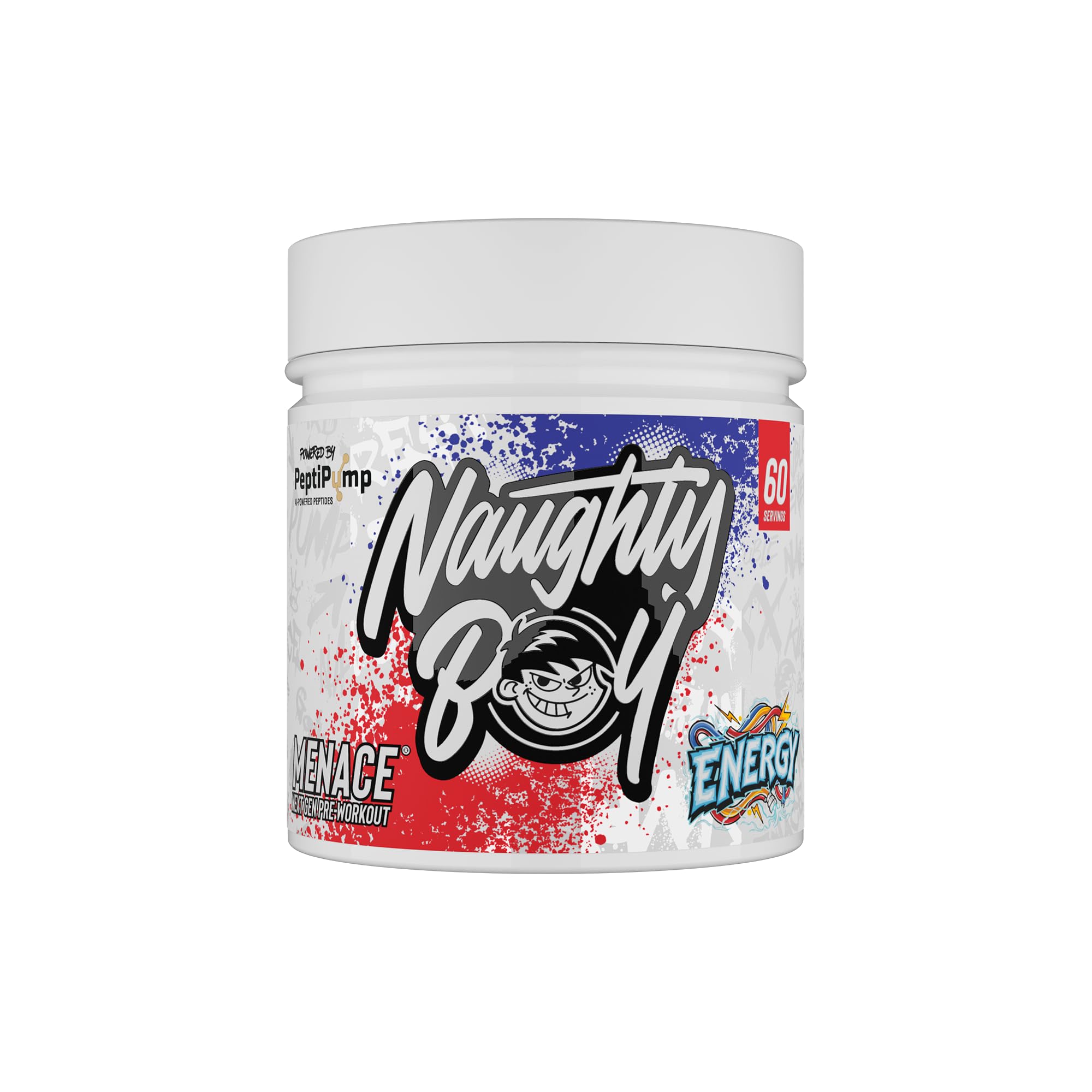 Naughty Boy Menace V2 (60 Servings) Énergie - Pré-entraînement - Booster de pré-entraînement