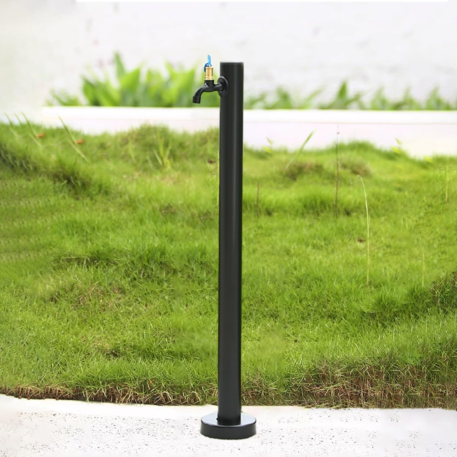 ZYCHSJXA Stainless Steel Garden Hose Faucet with Independent Water Control Anti-Leak Protection for Outdoor Irrigation and Gardening Needs.