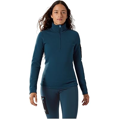 Arcteryx Kyanite Baselayer Zip Neck midnight frost