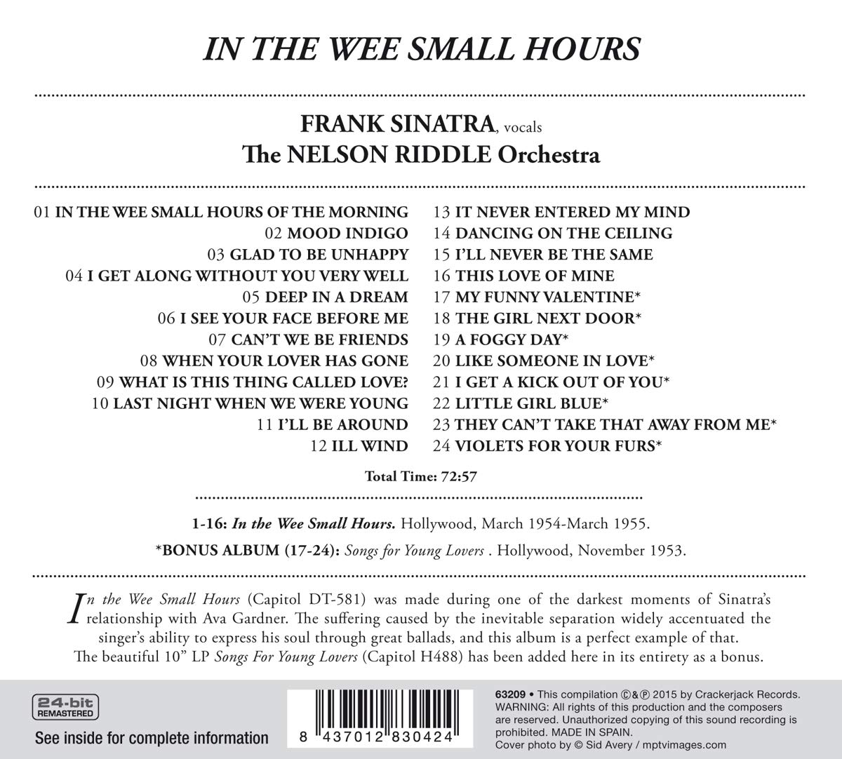 IN THE WEE SMALL HOURS