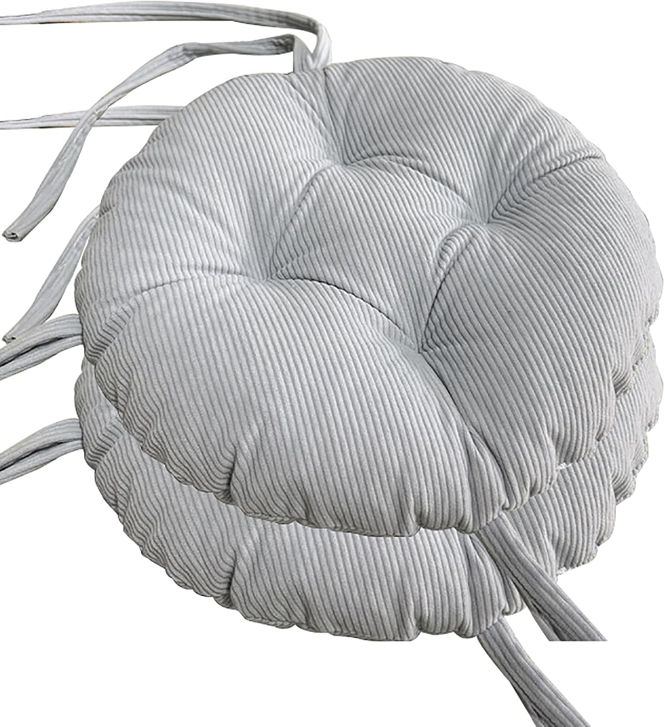 Coussin de chaise de bar rond 40cm idéal pour vos soirées terrasse et repas de cuisine en duo