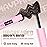 Mavphnee Lash Bond and Seal Brown Lash Glue Strong Hold Eyelashes Bond and Seal 72 Hours Long Lasting Eyelash Glue Waterproof Dark Brown Eyelash Adhesive for DIY Lash Extensions at Home