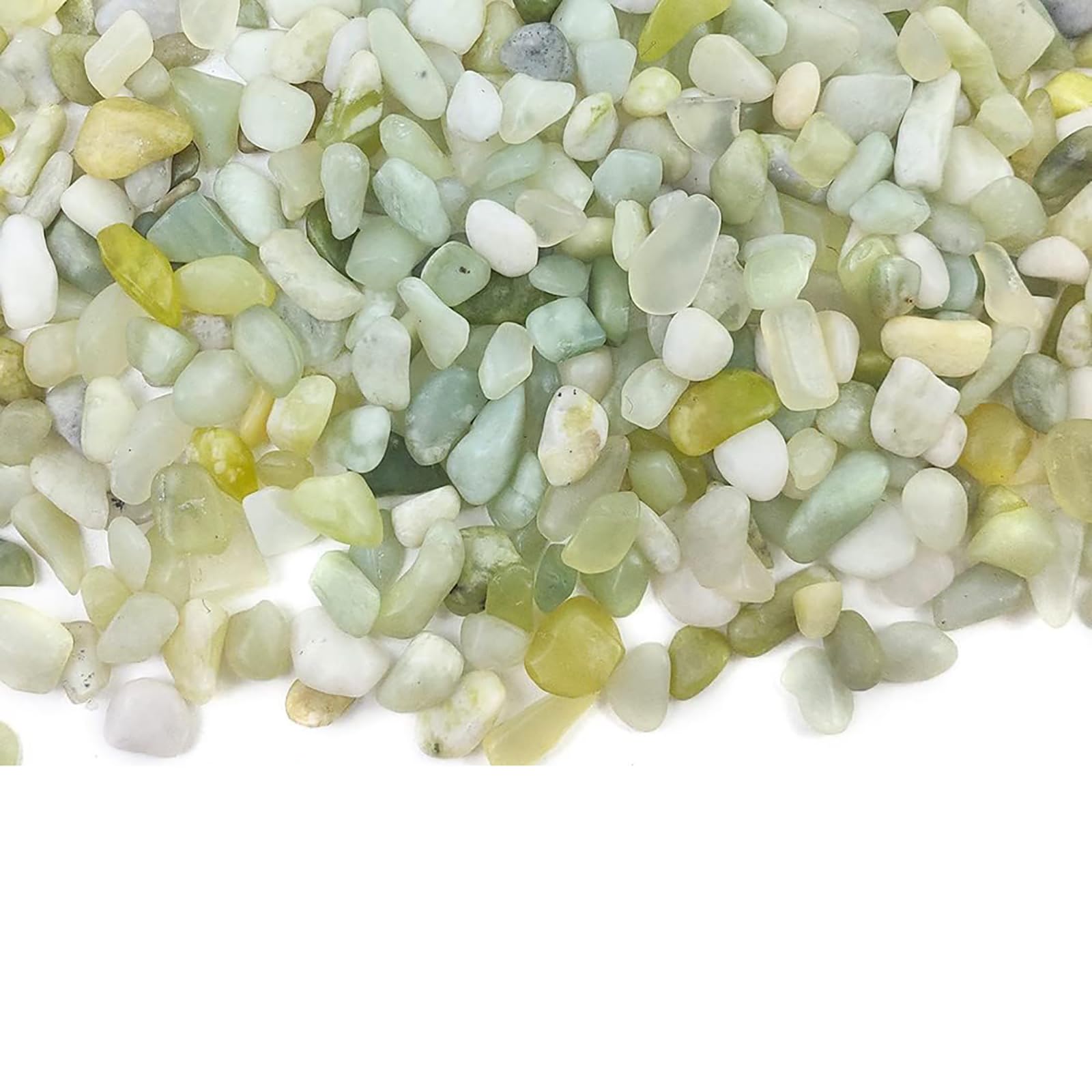 Cature Care by Nature Succulent and Cactus Jade Pebbles, Natural Decorative Polished Stones, River Rocks for Indoor Plants, Vase Fillers, Planters and Outdoor Gardening (0.9/1 Inch)(1.95Kg)-image-14
