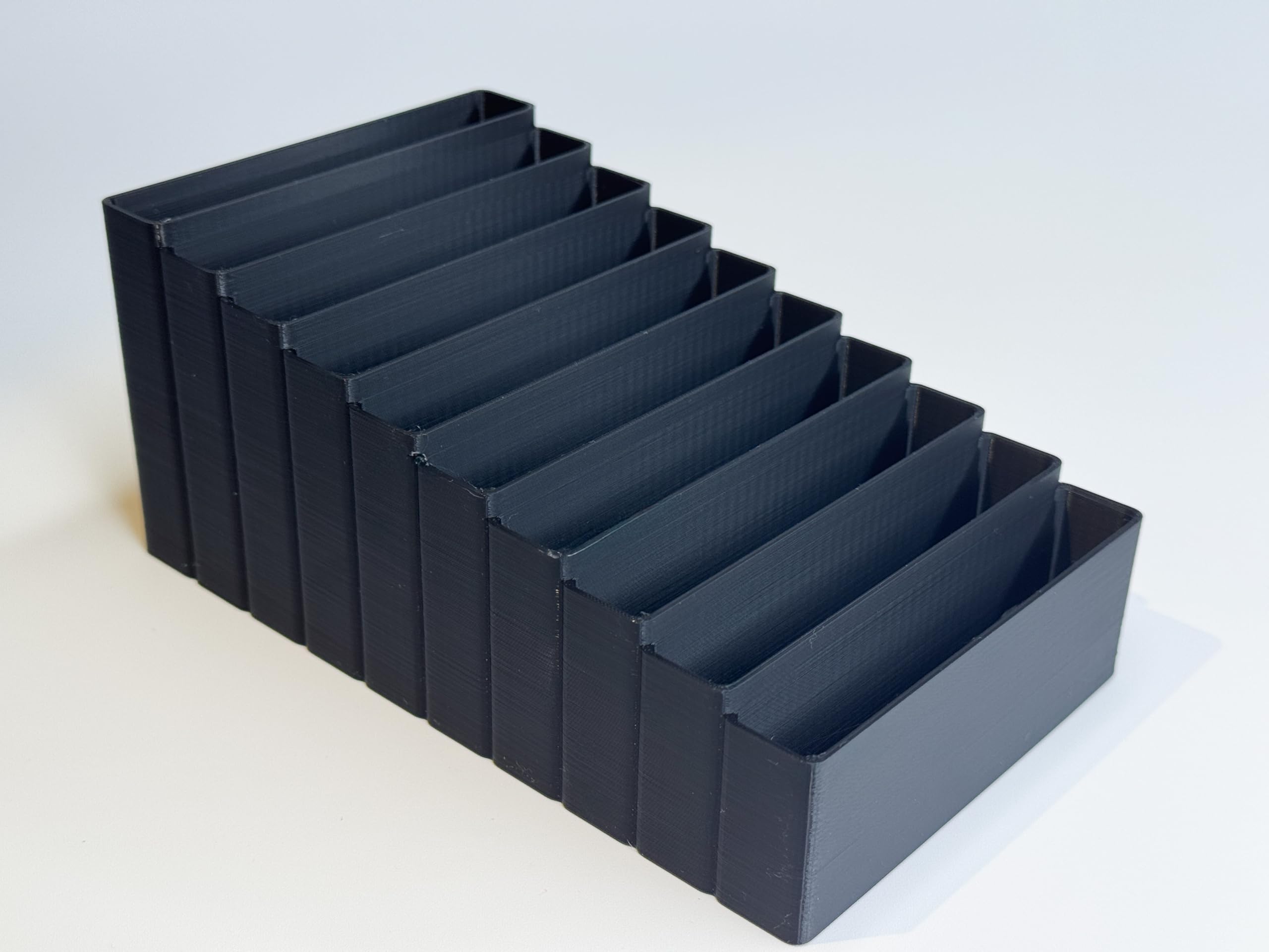 Velvetiser - Hot Chocolate Storage Organiser, 10 Sachet Capacity, Black