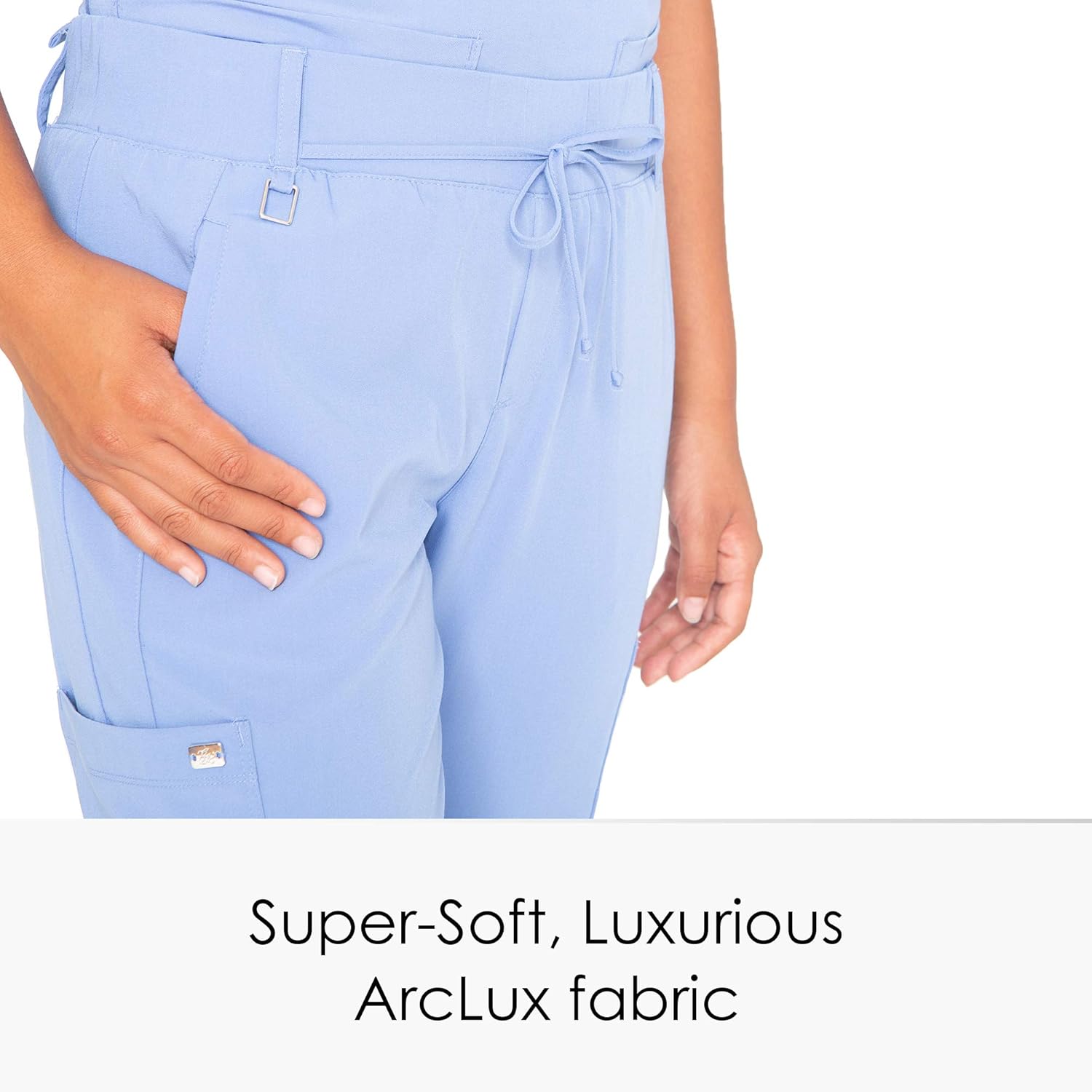 Grey's Anatomy Signature 2218 Women's Midrise Straight Leg Cargo Pant - Image 4