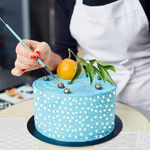 Miniatura 5 de 16 plantillas de decoración de tartas, plantillas florales para pasteles de boda, fondant de galletas, suministros de decoración de postres, moldeo