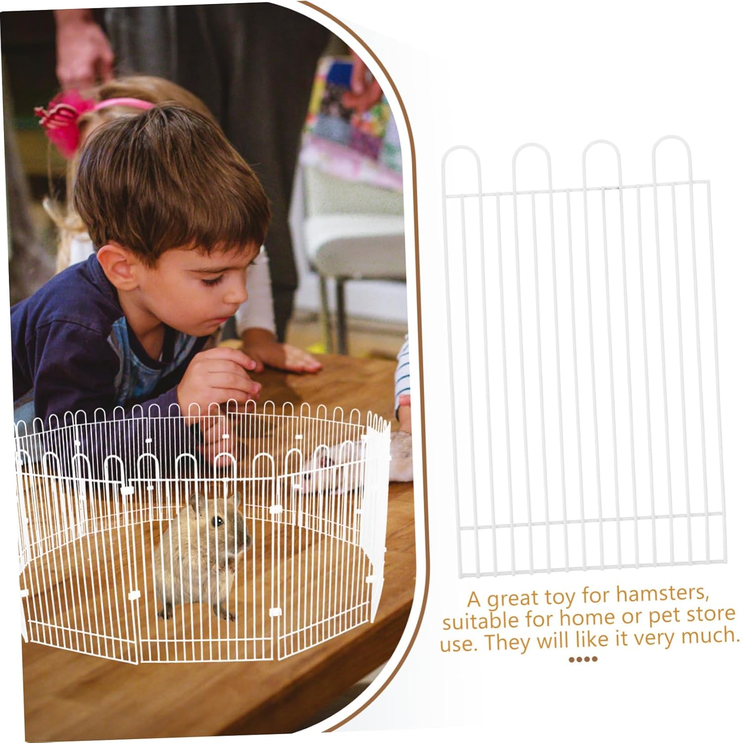 12pcs DIY Hamster Playpen Panels Small Pet Playpen for Hamsters Hedgehogs Rabbits Squirrels for Indoor Fun and Reducing Pet Boredom