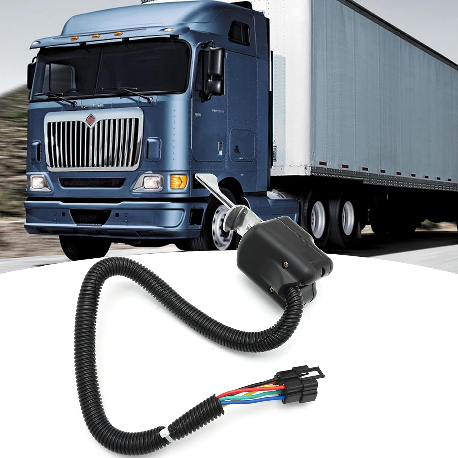 12V Turn Signal Multifunction Switch, Replacement for International 1400 1600 1700 1800 1900 2100 2200 2300 2500 2600 5000 5500 5600 5700 5800 5900 Trucks, Replaces 362088C92 1663595C91