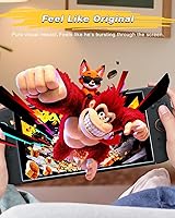 Vista 3 de OMOTON Paquete de 2 protectores de pantalla para Nintendo Switch 2 [actualización 2025] con bandeja de alineación de fácil ajuste, accesorios