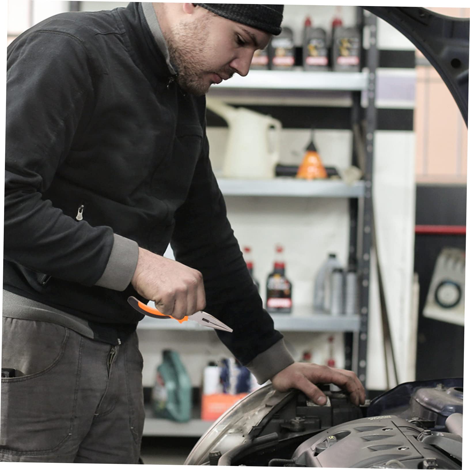 Alipis 100 Stück Autoreifen Reparaturset Leicht und Tragbar Einfache Bedienung für Schnelle Reifenreparatur bei Auto und Motorrad