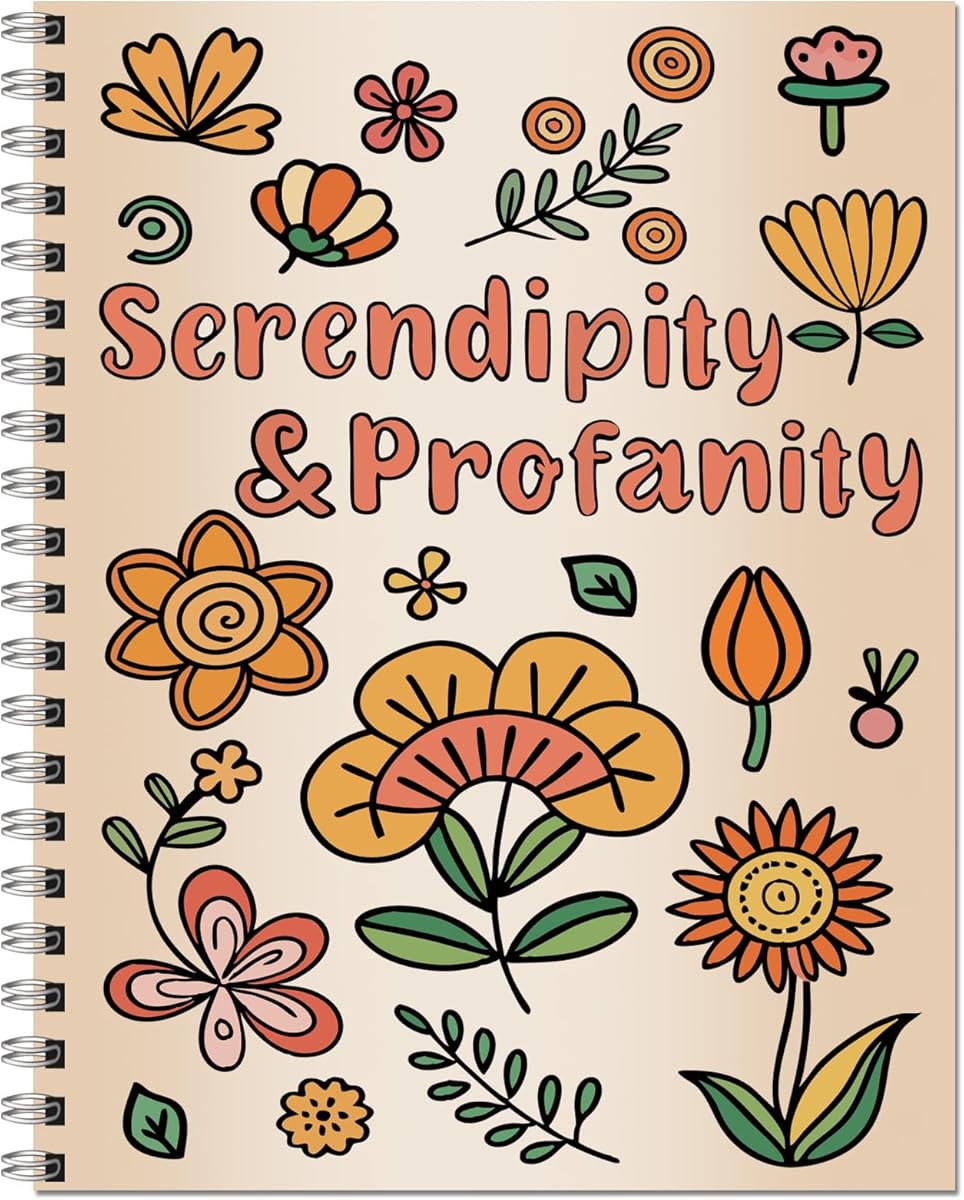 Zouier Swear Word Coloring Books for Adults Relaxation, Funny Adult Coloring Book Spiral Bound for Women, Self Care Get Well Gifts for Women After Surgery