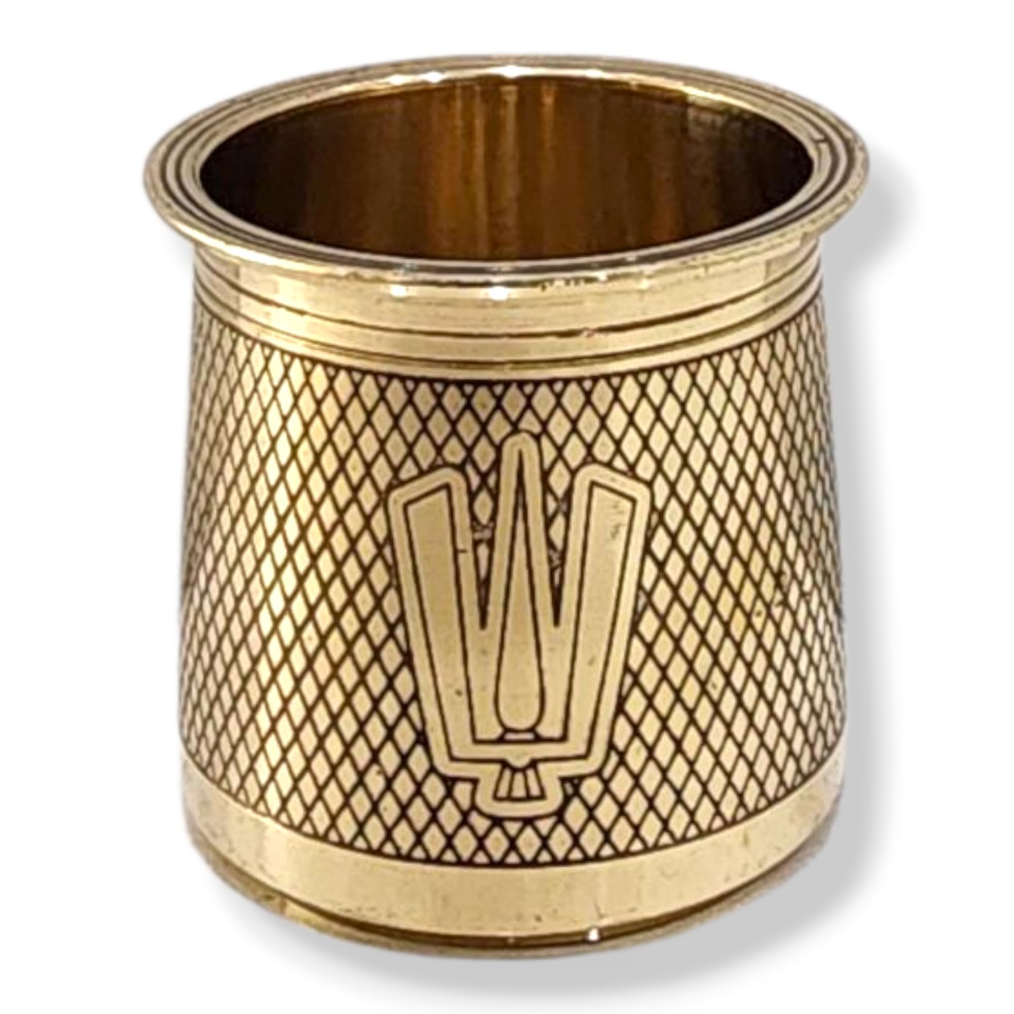 YRK Exquisitely Crafted Brass Kubera Kuncham (or Brass Tumbler), a Beautiful Blend of Tradition and Artistry for Your Home or Sacred Space 2.5 Inch.-image-12