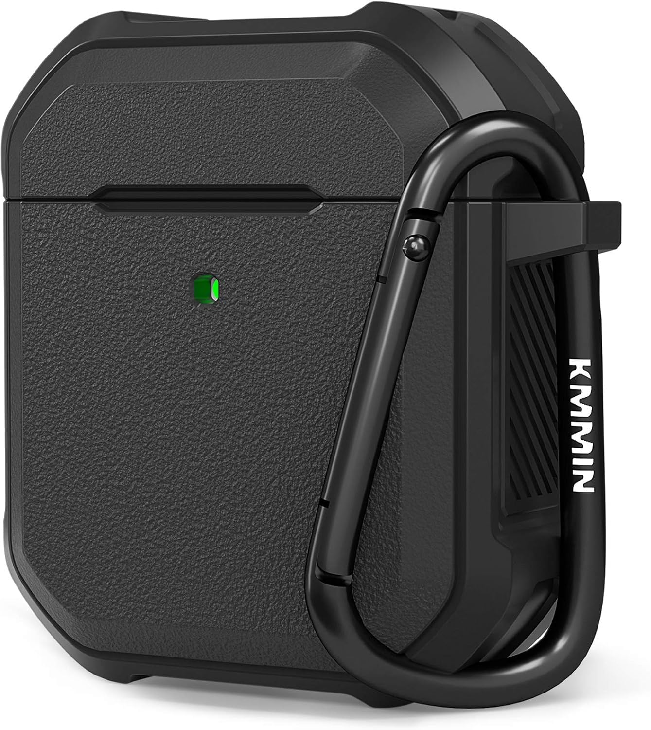 Winproo Airpods Case Cover, Ztacking Airpods 2 & 1 Protective Hard Case Rugged Full-Body Shockproof with Keychain Front LED Visible Designed for