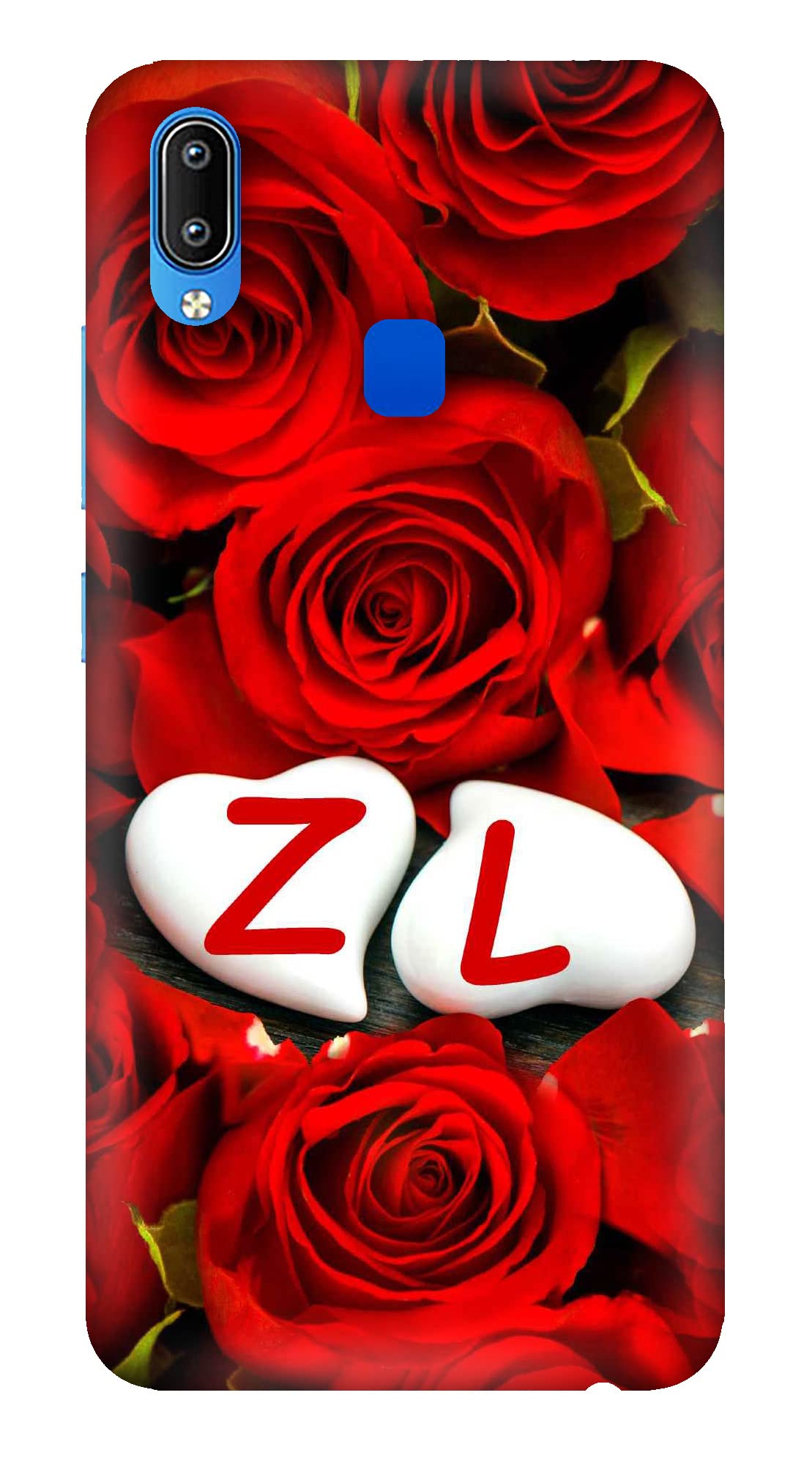 zugam Back Cover Suitable for Vivo Y91/ Y93/ Y95/ U1 |Designer Printed Hard Back Case Cover |Letter Z/Alphabet Z/Name Z/Letter Z with L/Z Love L /(7978)(zugam0808-Letter Z with L-Vivo-Y91-7978)