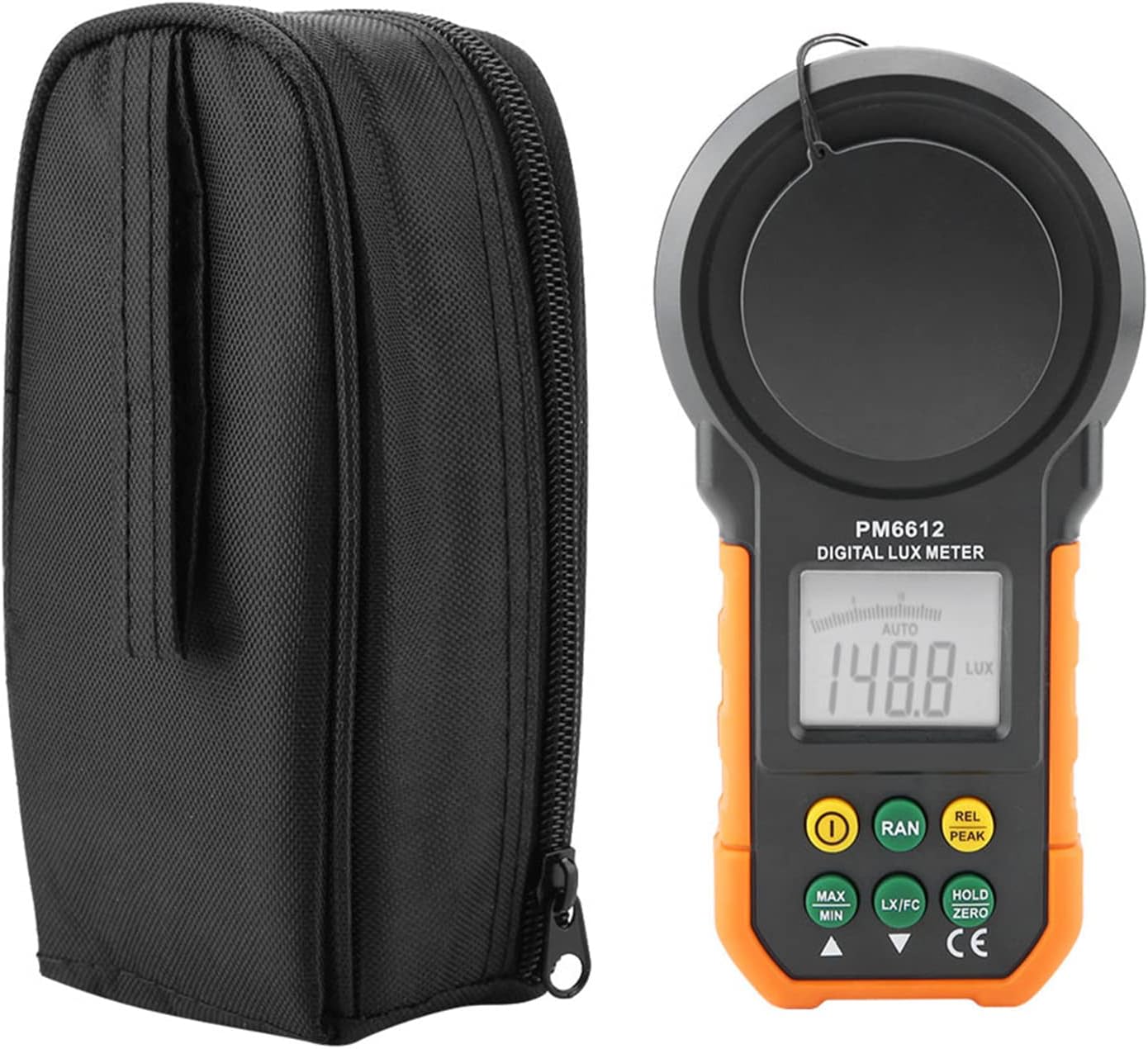 Light Meter, ABS High Accurate Digital Light Meter, Photographic Light Meter, Digital Luxmeter for Light Measuring Car Headlights