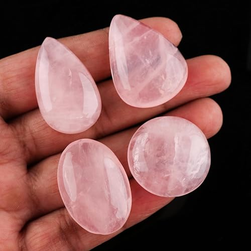 Vista 37 de (5 piezas) piedra preciosa natural de jaspe de sangre, cabujón suelto al por mayor, fabricación de joyas de bricolaje, envoltura de alambre, Lapis