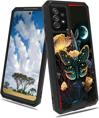 CGFGHHUY Funda para Samsung S23 FE Funda Galaxy S23 FE 2 en 1 PC duro de doble capa TPU suave a prueba de golpes Funda protectora para Samsung