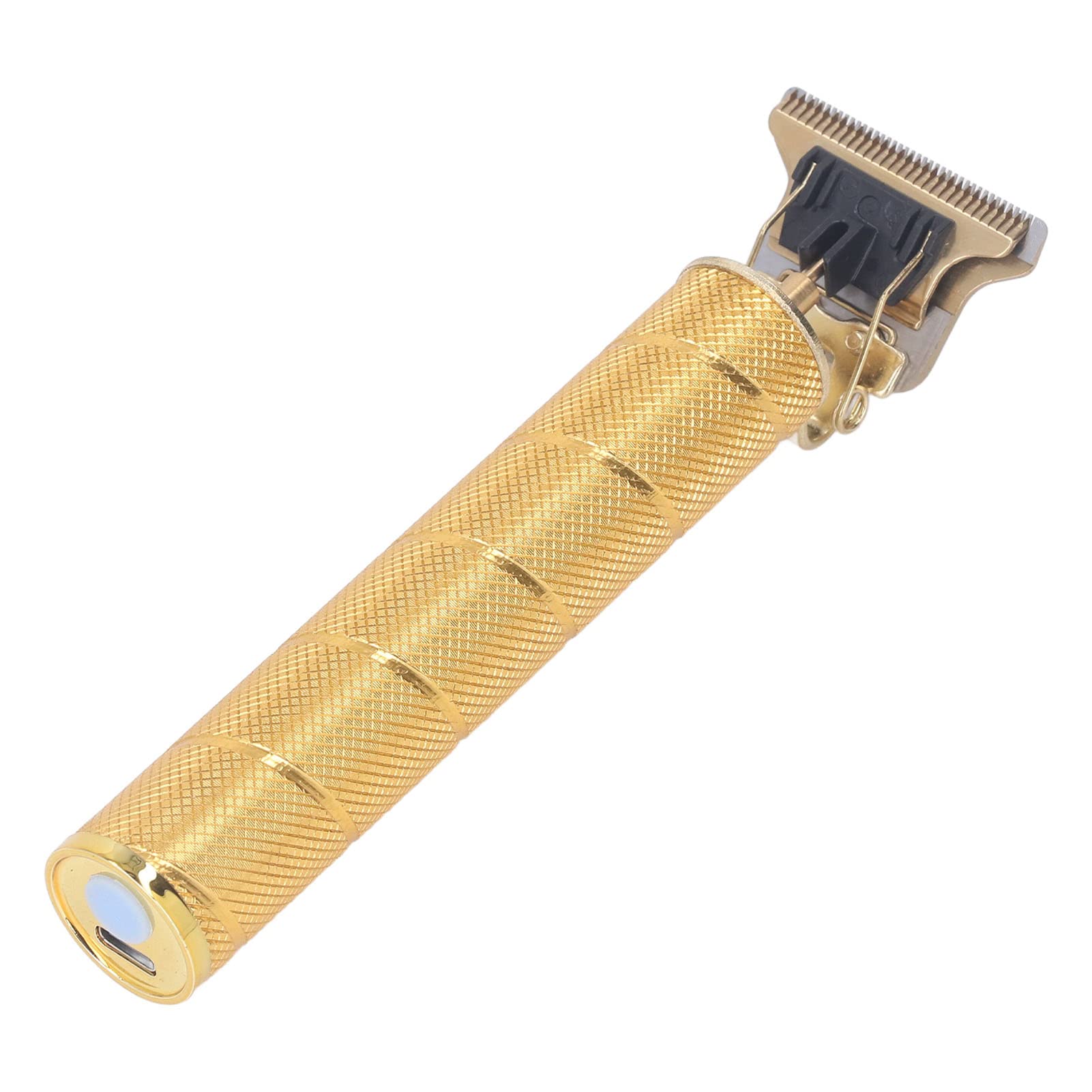 RiToEasysports Hair Shaver, High Rotation Speed Strong Power Home Haircutting Cordless Clipper Non-Slip Hair Clipper for Travel (Thread Gold)