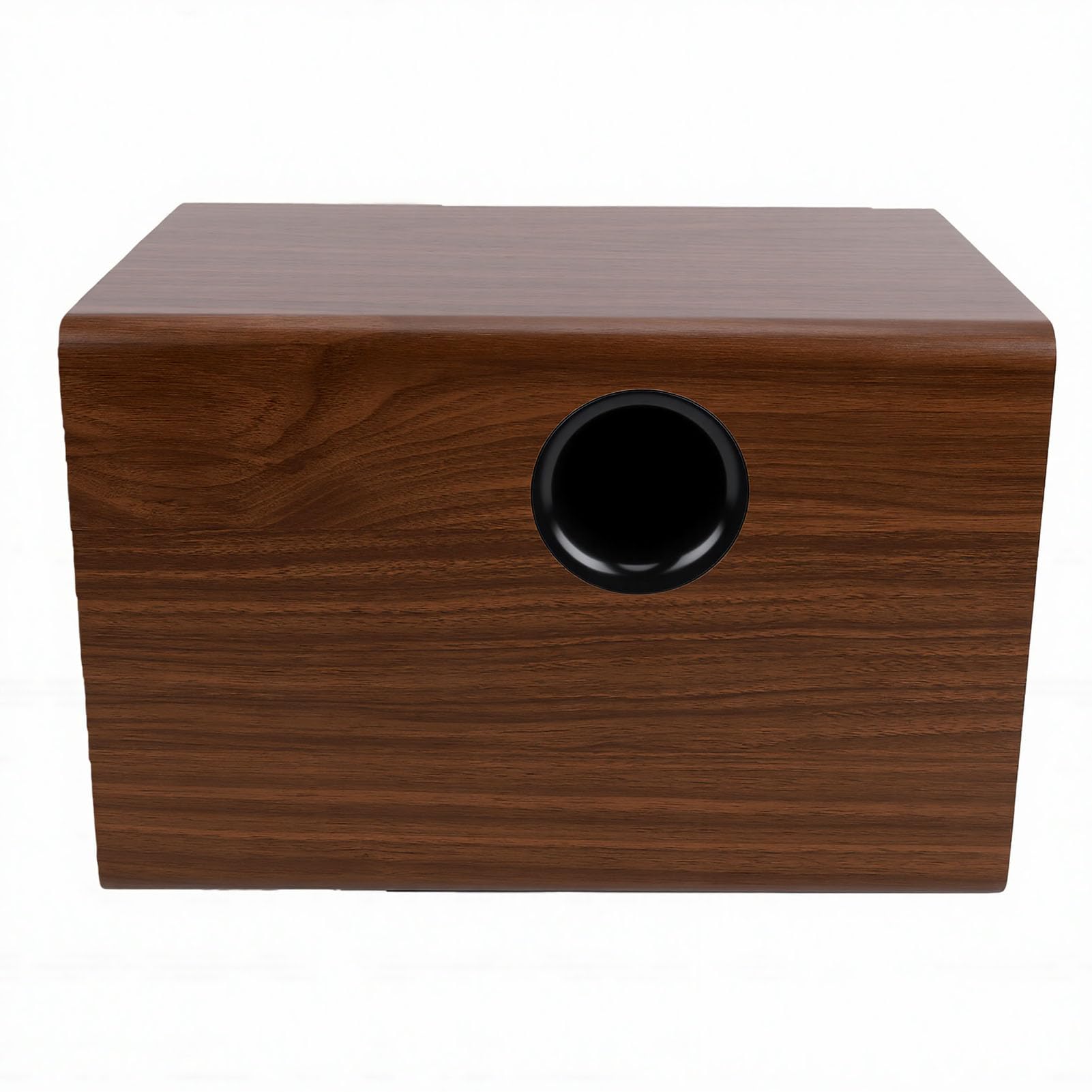Asixxsix Subwoofer Amplificato da 6,5 ​​pollici 100 W RMS 150 W PMPO, Colore Rovere (Spina europea)
