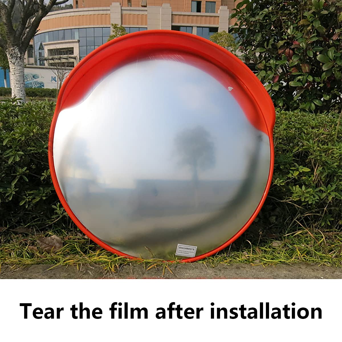 Trafic Convex Miroir de signalisation, Sécurité Observation Observation Anti-Vol Trafic Spot Mirror Convexe, Parking PC Miroirs L'extérieur,Indoor