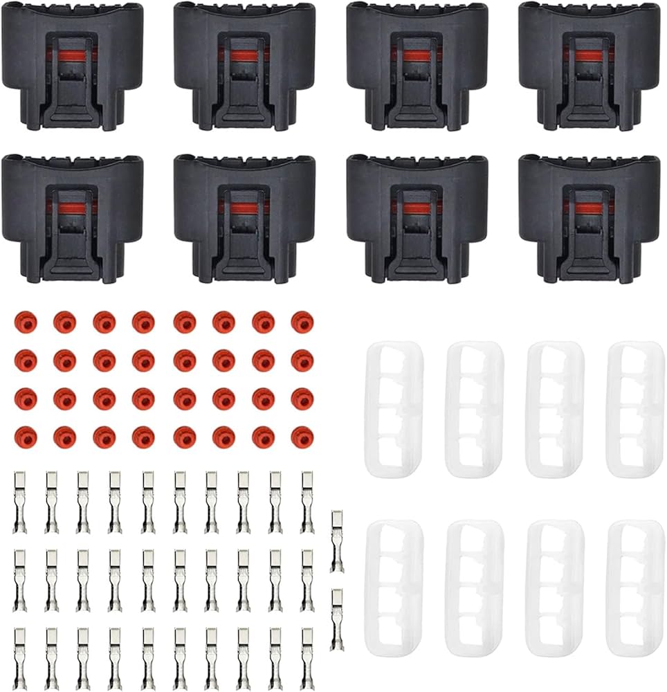 その他 PIN Amazon.com: FZJDSD 8Pcs Ignition Coil 4Pin Plug Connector