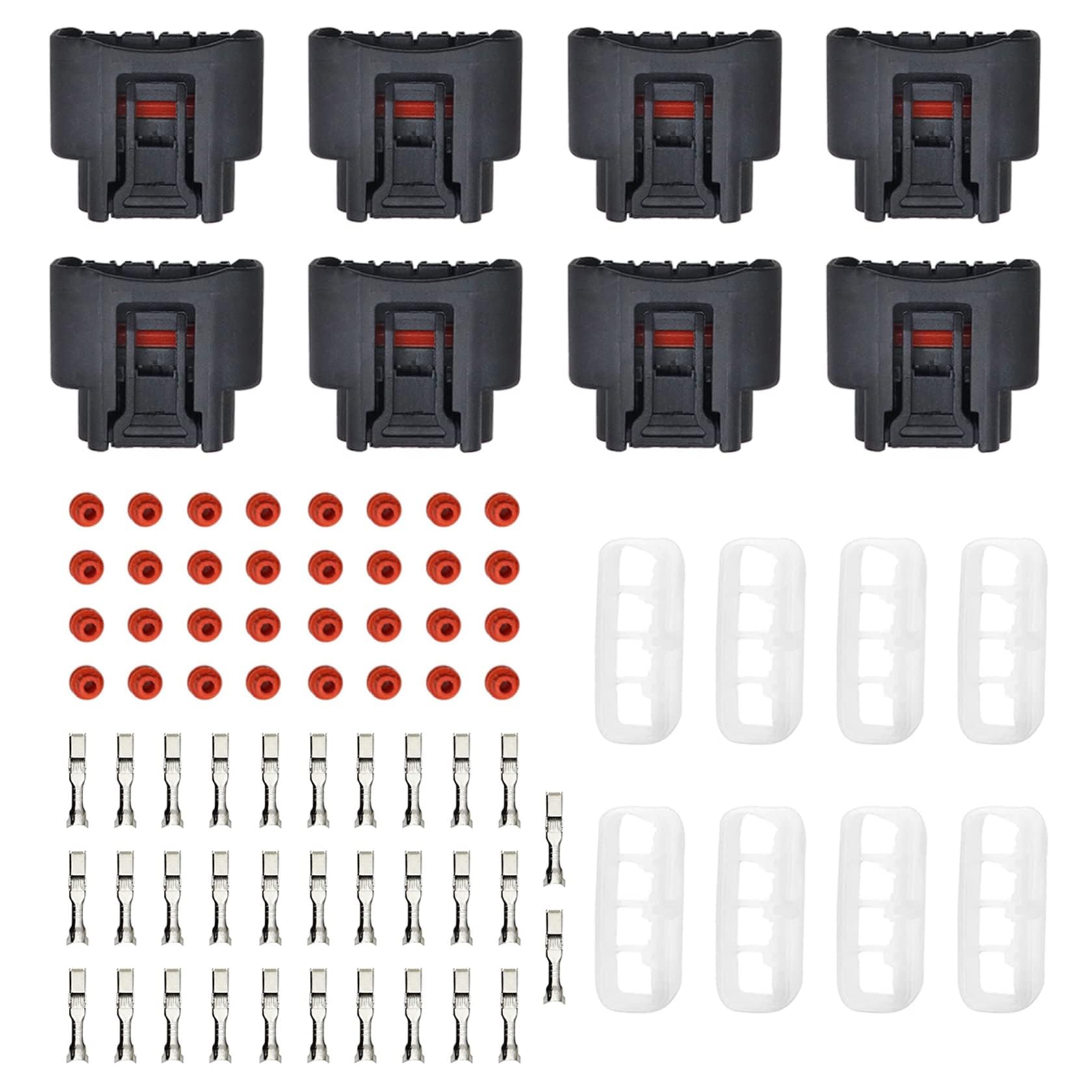 Amazon.com: FZJDSD 8Pcs Ignition Coil 4Pin Plug Connector