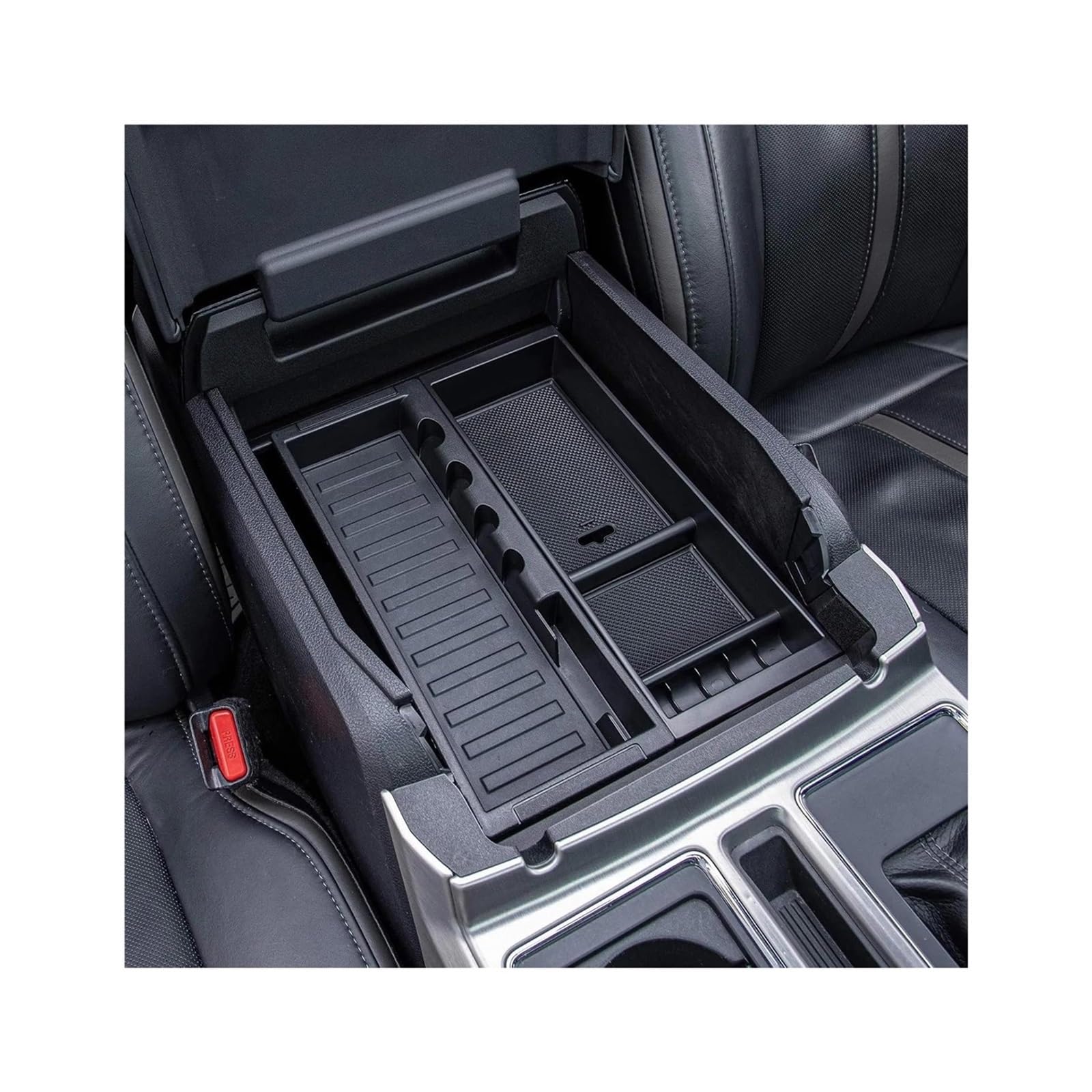 Center Console Organizer Tray Pallet Storage For Ford F150 2015-2020 F250 F350 F450 2017-2022 For Expedition 2018-2024