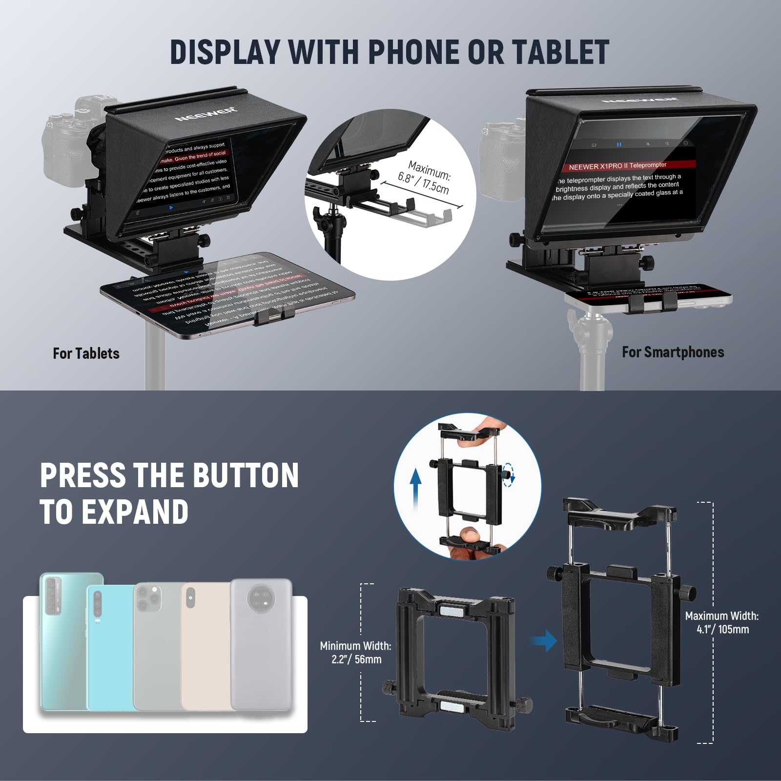 What is the best teleprompter app - TeleprompterPAD vs. Neewer Teleprompter – Teleprompter PAD